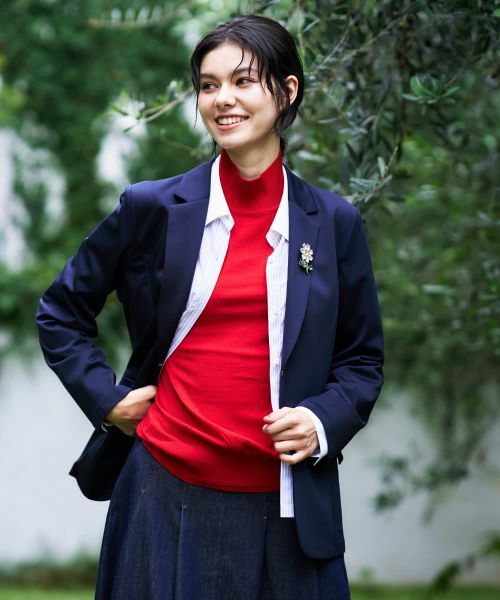 CARA O CRUZ / キャラ・オ・クルス テーラードジャケット | ブレザー【CoC by CARA O CRUZ】【セットアップ】 | 詳細3