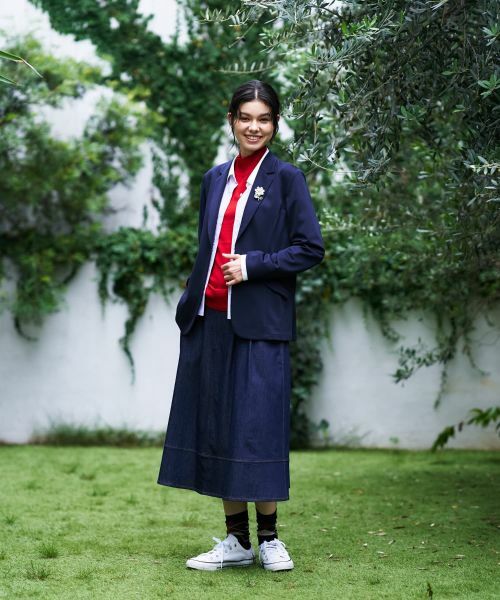 CARA O CRUZ / キャラ・オ・クルス テーラードジャケット | ブレザー【CoC by CARA O CRUZ】【セットアップ】 | 詳細4