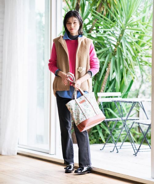 CARA O CRUZ / キャラ・オ・クルス トートバッグ | ボタニカル柄トートバッグ【WILLIAM MORRIS】【35th】 | 詳細1