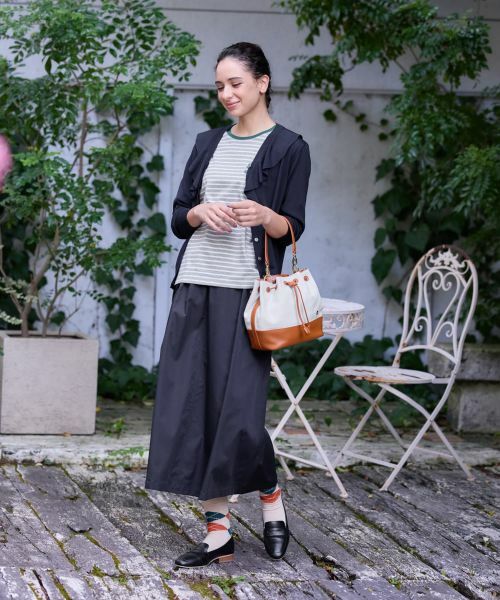 CARA O CRUZ / キャラ・オ・クルス カーディガン・ボレロ | 洗える フリルVラインカーディガン | 詳細12