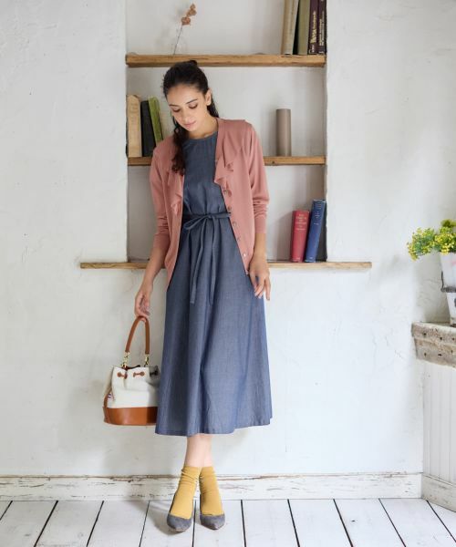 CARA O CRUZ / キャラ・オ・クルス カーディガン・ボレロ | 洗える フリルVラインカーディガン | 詳細18