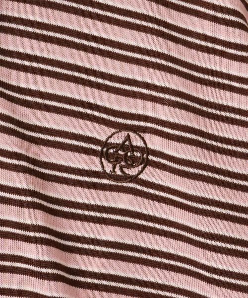 CARA O CRUZ / キャラ・オ・クルス ニット・セーター | ボーダー柄ニットポロ | 詳細26