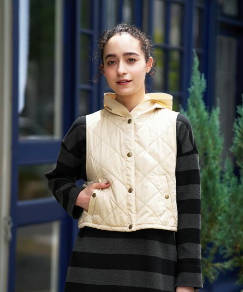 CARA O CRUZ / キャラ・オ・クルス テーラードジャケット | キルティングベスト | 詳細15