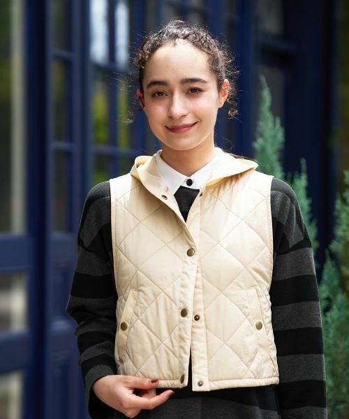 CARA O CRUZ / キャラ・オ・クルス テーラードジャケット | キルティングベスト | 詳細16