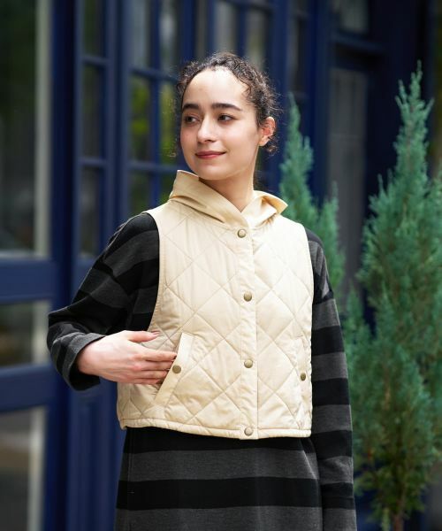 CARA O CRUZ / キャラ・オ・クルス テーラードジャケット | キルティングベスト | 詳細18