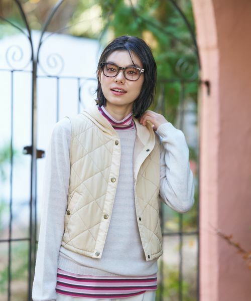 CARA O CRUZ / キャラ・オ・クルス テーラードジャケット | キルティングベスト | 詳細3