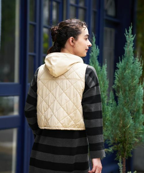 CARA O CRUZ / キャラ・オ・クルス テーラードジャケット | キルティングベスト | 詳細12