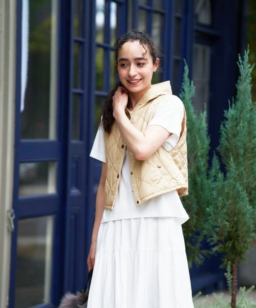 CARA O CRUZ / キャラ・オ・クルス テーラードジャケット | キルティングベスト | 詳細20