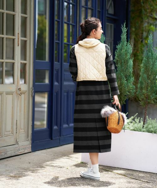 CARA O CRUZ / キャラ・オ・クルス テーラードジャケット | キルティングベスト | 詳細28