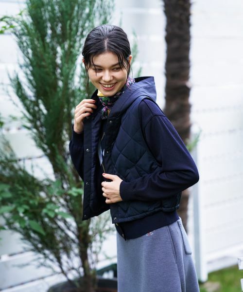 CARA O CRUZ / キャラ・オ・クルス テーラードジャケット | キルティングベスト | 詳細3