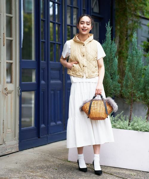 CARA O CRUZ / キャラ・オ・クルス テーラードジャケット | キルティングベスト | 詳細30