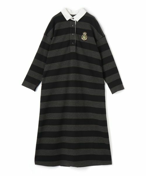 CARA O CRUZ / キャラ・オ・クルス ドレス | ポロシャツボーダーワンピース | 詳細19