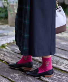 CARA O CRUZ / キャラ・オ・クルス ソックス | ボタニカル柄ショートソックス