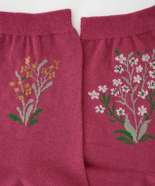 CARA O CRUZ / キャラ・オ・クルス ソックス | ボタニカル柄ショートソックス | 詳細10