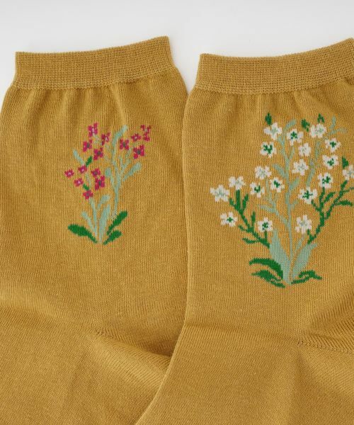 CARA O CRUZ / キャラ・オ・クルス ソックス | ボタニカル柄ショートソックス | 詳細12