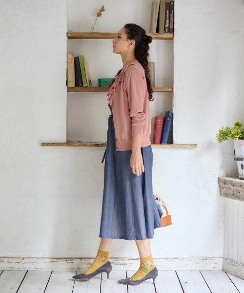 CARA O CRUZ / キャラ・オ・クルス ソックス | ボタニカル柄ショートソックス | 詳細5