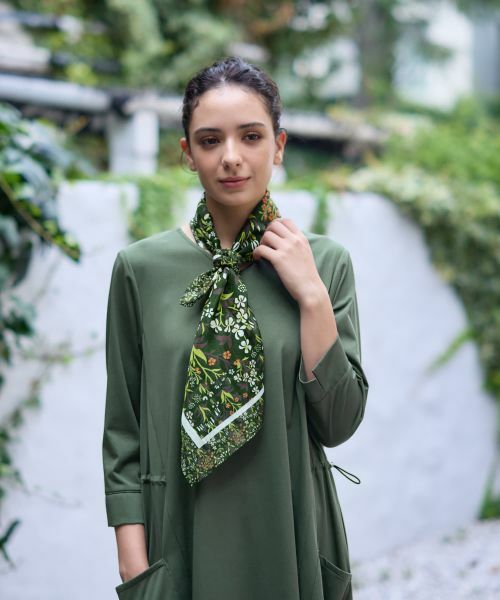 CARA O CRUZ / キャラ・オ・クルス バンダナ・スカーフ | プリントスカーフ【WILLIAM MORRIS】【35th】 | 詳細5