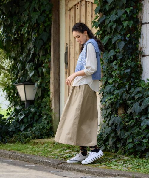 CARA O CRUZ / キャラ・オ・クルス ミニ・ひざ丈スカート | 【撥水】イージースカート | 詳細10