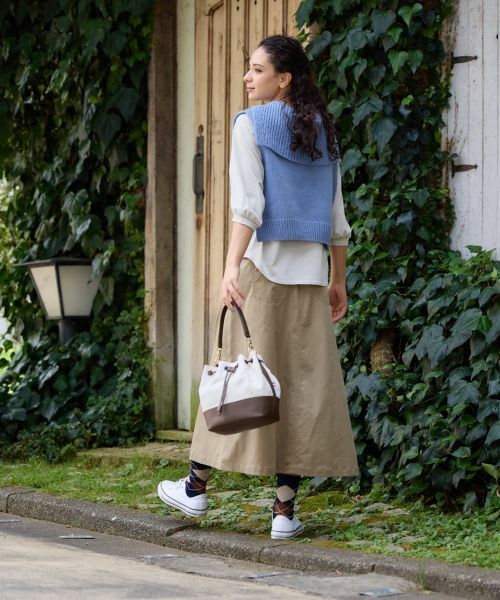 CARA O CRUZ / キャラ・オ・クルス ミニ・ひざ丈スカート | 【撥水】イージースカート | 詳細12