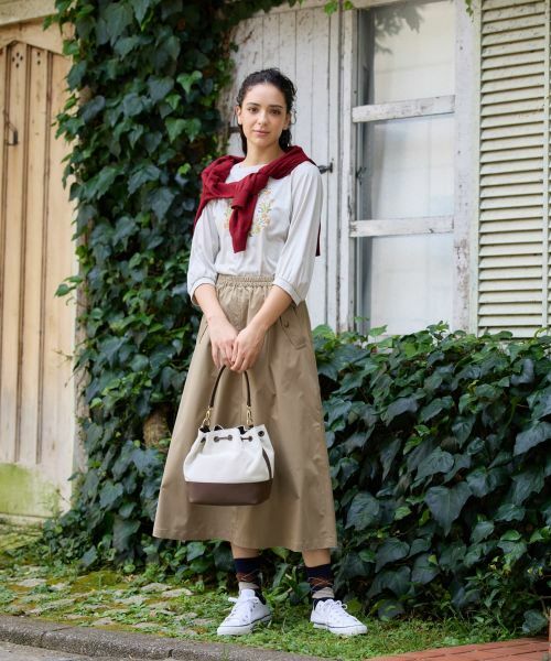 CARA O CRUZ / キャラ・オ・クルス ミニ・ひざ丈スカート | 【撥水】イージースカート | 詳細13