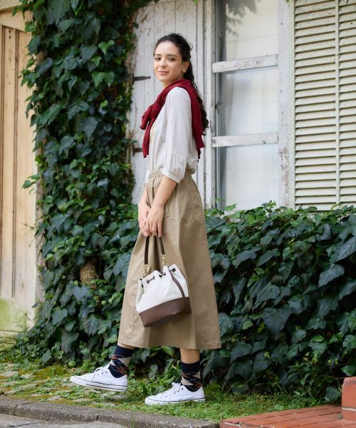 CARA O CRUZ / キャラ・オ・クルス ミニ・ひざ丈スカート | 【撥水】イージースカート | 詳細16