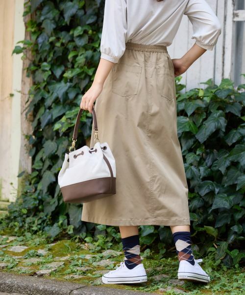 CARA O CRUZ / キャラ・オ・クルス ミニ・ひざ丈スカート | 【撥水】イージースカート | 詳細3