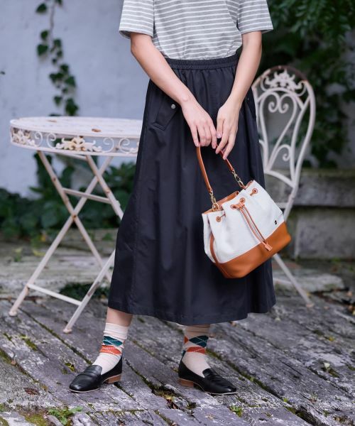 CARA O CRUZ / キャラ・オ・クルス ミニ・ひざ丈スカート | 【撥水】イージースカート | 詳細5