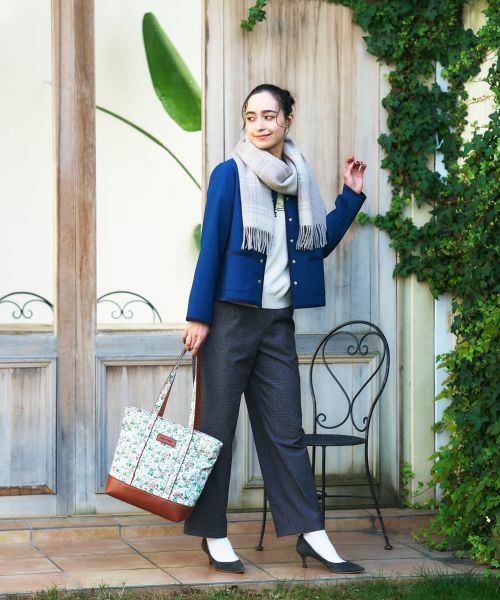 CARA O CRUZ / キャラ・オ・クルス マフラー・ショール・スヌード・ストール | チェックフリンジストール | 詳細10