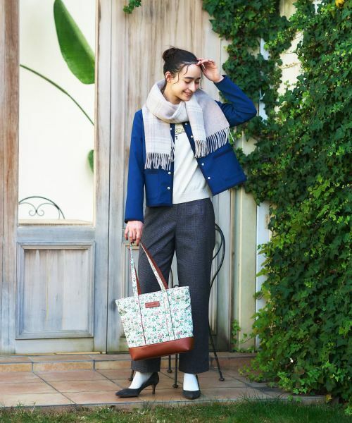 CARA O CRUZ / キャラ・オ・クルス マフラー・ショール・スヌード・ストール | チェックフリンジストール | 詳細11