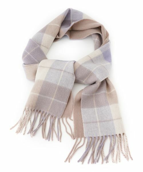 CARA O CRUZ / キャラ・オ・クルス マフラー・ショール・スヌード・ストール | チェックマフラー | 詳細11