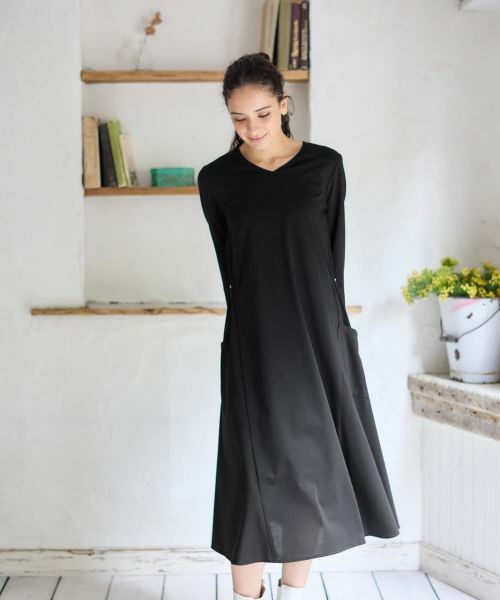 CARA O CRUZ / キャラ・オ・クルス ドレス | Vネックワンピース | 詳細10