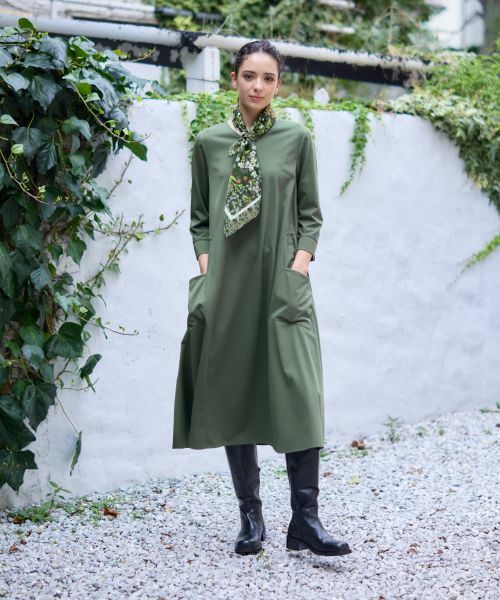 CARA O CRUZ / キャラ・オ・クルス ドレス | Vネックワンピース | 詳細14