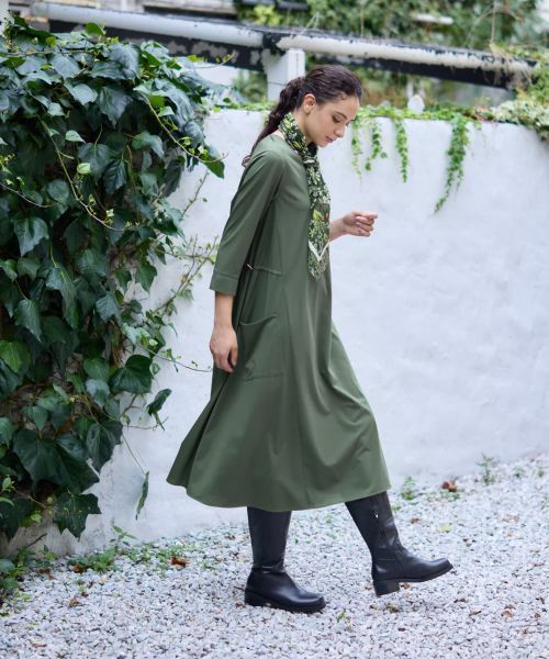 CARA O CRUZ / キャラ・オ・クルス ドレス | Vネックワンピース | 詳細17