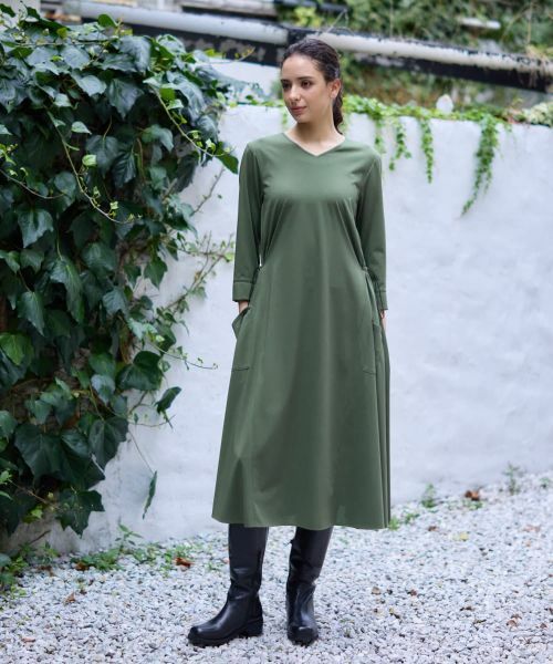 CARA O CRUZ / キャラ・オ・クルス ドレス | Vネックワンピース | 詳細20