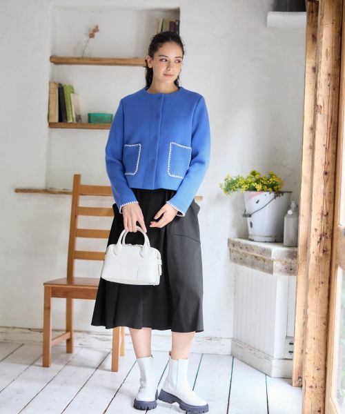 CARA O CRUZ / キャラ・オ・クルス ドレス | Vネックワンピース | 詳細22