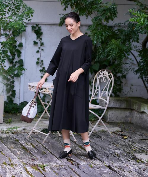 CARA O CRUZ / キャラ・オ・クルス ドレス | Vネックワンピース | 詳細29