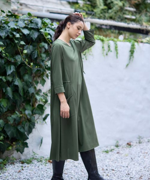 CARA O CRUZ / キャラ・オ・クルス ドレス | Vネックワンピース | 詳細5