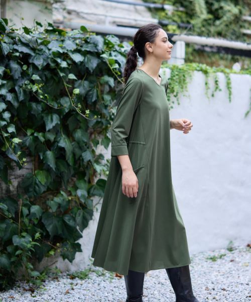 CARA O CRUZ / キャラ・オ・クルス ドレス | Vネックワンピース | 詳細6