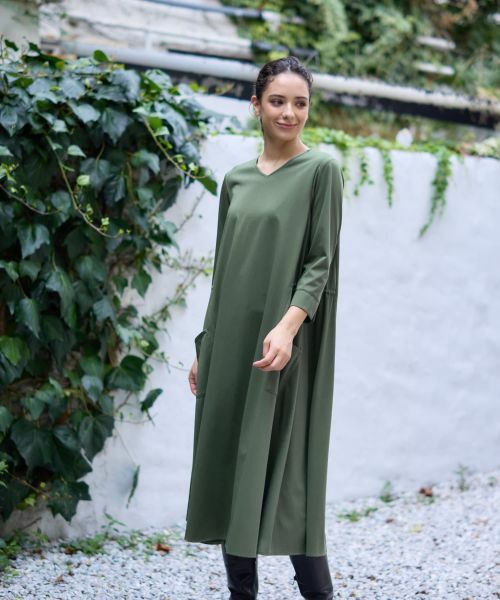 CARA O CRUZ / キャラ・オ・クルス ドレス | Vネックワンピース | 詳細7