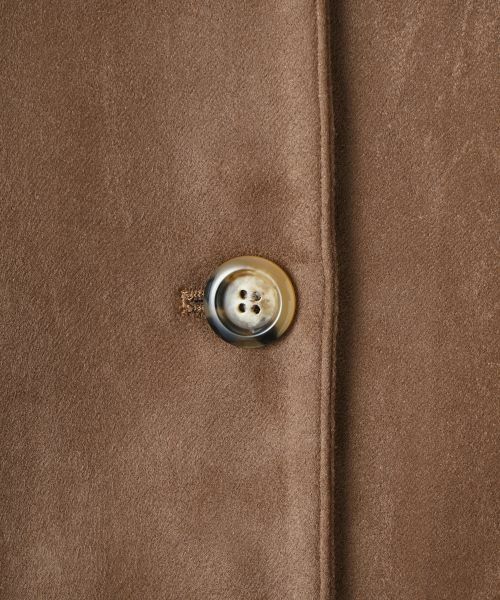 CARA O CRUZ / キャラ・オ・クルス テーラードジャケット | スエードVネックベスト【35th】 | 詳細30