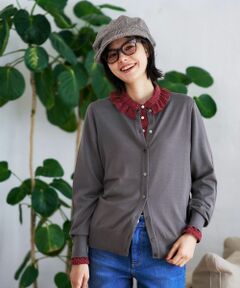 CARA O CRUZ / キャラ・オ・クルス カーディガン・ボレロ | クルーネックカーディガン【ZEGNA BARUFFA】