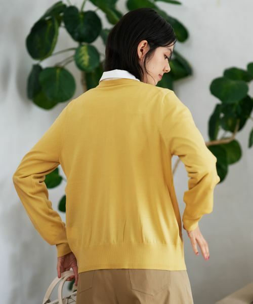 CARA O CRUZ / キャラ・オ・クルス カーディガン・ボレロ | クルーネックカーディガン【ZEGNA BARUFFA】 | 詳細10