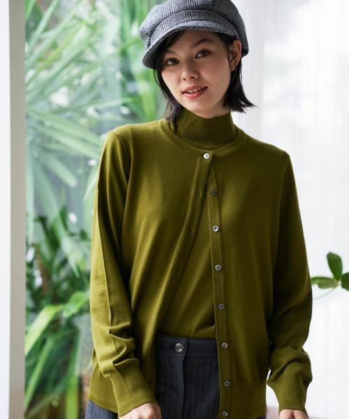 CARA O CRUZ / キャラ・オ・クルス カーディガン・ボレロ | クルーネックカーディガン【ZEGNA BARUFFA】 | 詳細12