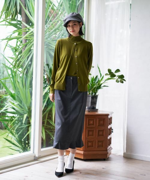 CARA O CRUZ / キャラ・オ・クルス カーディガン・ボレロ | クルーネックカーディガン【ZEGNA BARUFFA】 | 詳細18