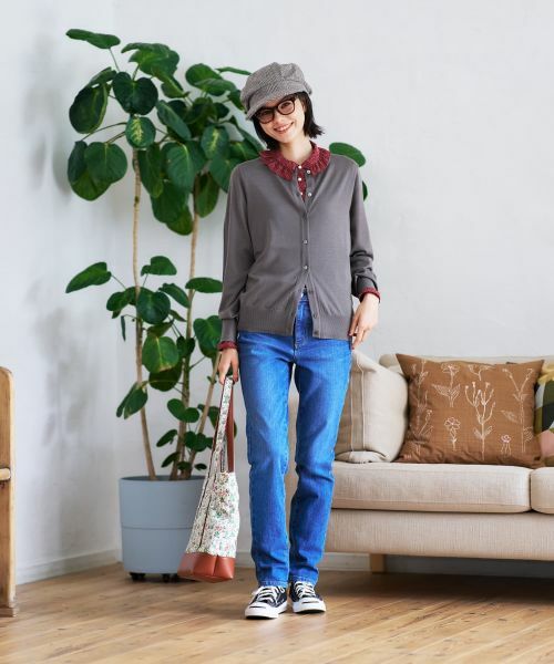 CARA O CRUZ / キャラ・オ・クルス カーディガン・ボレロ | クルーネックカーディガン【ZEGNA BARUFFA】 | 詳細28