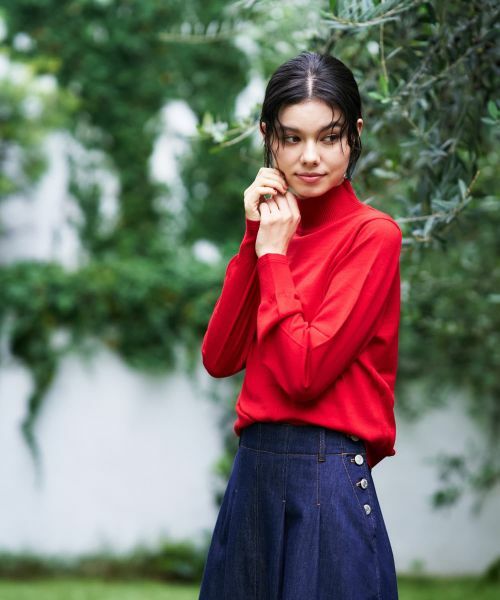 CARA O CRUZ / キャラ・オ・クルス ニット・セーター | ハイネックニット【ZEGNA BARUFFA】 | 詳細4