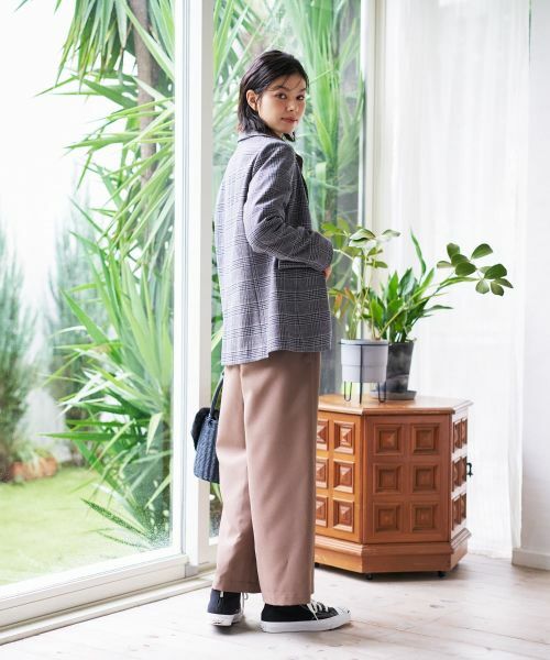 CARA O CRUZ / キャラ・オ・クルス テーラードジャケット | グレンチェックブレザー | 詳細15