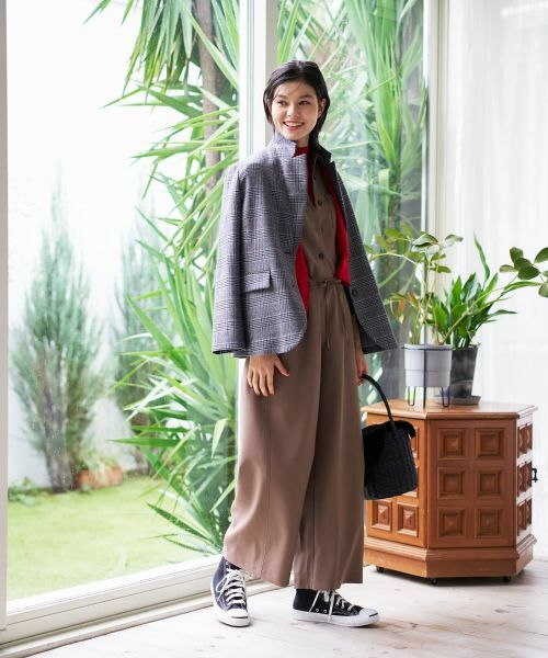 CARA O CRUZ / キャラ・オ・クルス テーラードジャケット | グレンチェックブレザー | 詳細21