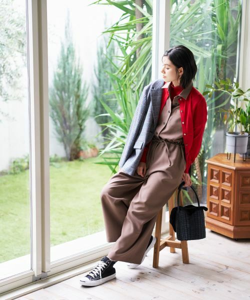 CARA O CRUZ / キャラ・オ・クルス テーラードジャケット | グレンチェックブレザー | 詳細23