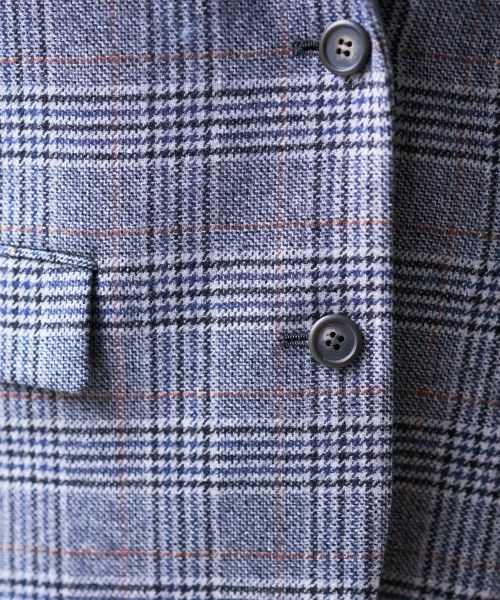 CARA O CRUZ / キャラ・オ・クルス テーラードジャケット | グレンチェックブレザー | 詳細28